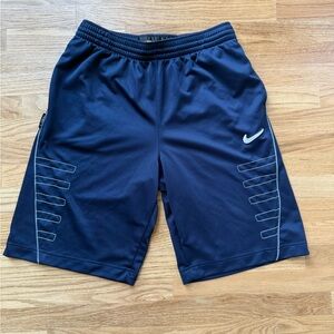 Nike Basketball Shorts Mens Medium Blue Long Athletic Workout